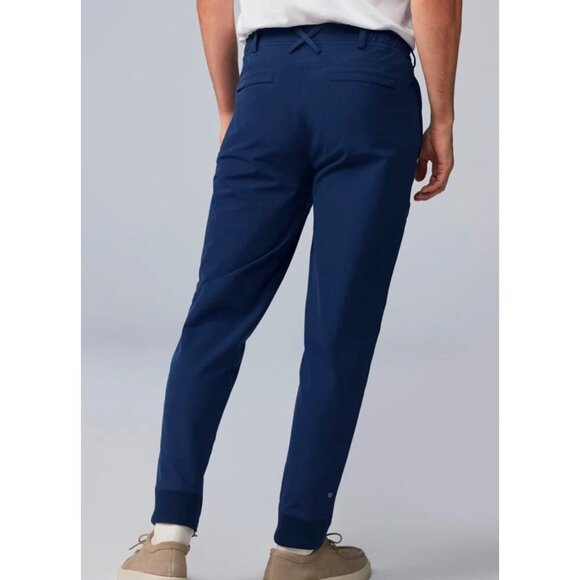 Mack Weldon Radius Flex Jogger Navy Blue Men’s Casual Pant Size Medium - Picture 3 of 8